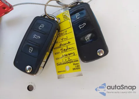 2017 Volkswagen Passat 1.8T Se from USA, damaged, VIN 1VWBT7A36HC067534